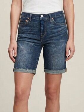 GAP Bermuda Shorts Women Size 28 Casual Mid Rise Summer Shorts
